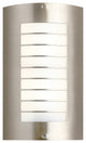 Outdoor Wall 2-Light, Brushed Nickel