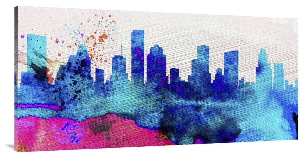 "Houston City Skyline" Fine Art Print