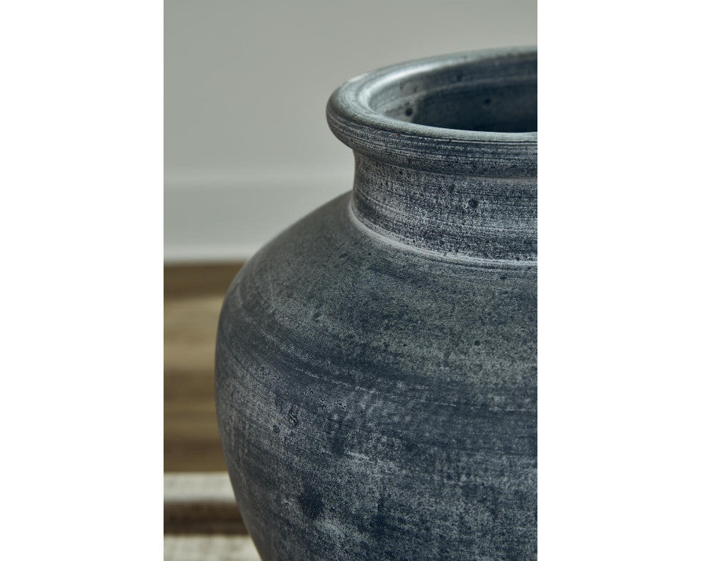 Meadie Distressed Blue Vase