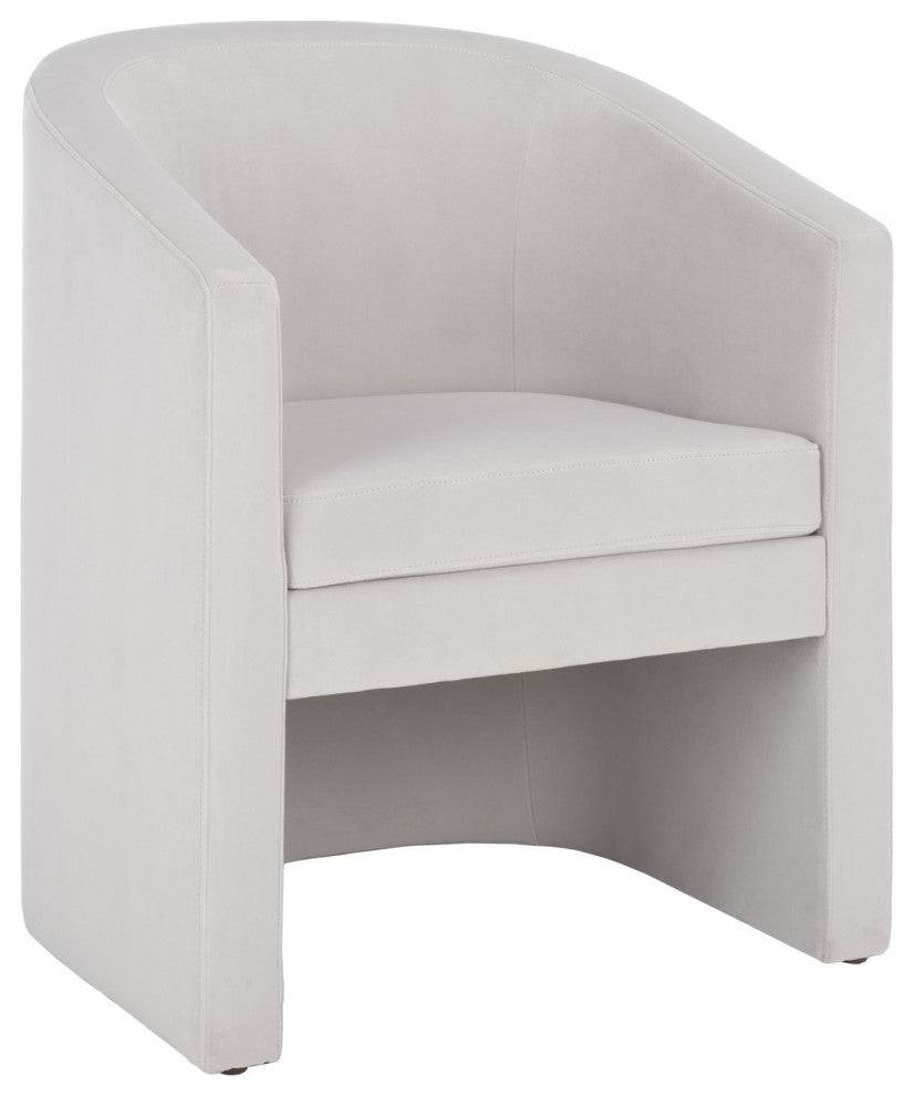 Safavieh Elysian Accent Chair, Light Grey