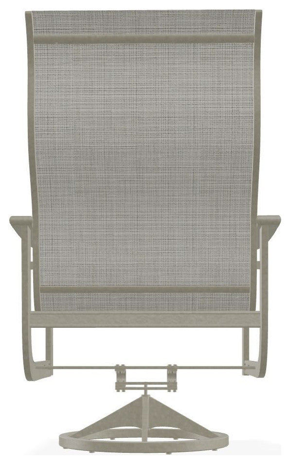 St. Catherine Sling Outdoor Supreme Swivel Rocker, Deacon/Storm