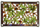 Meyda lighting 66276 28"W X 18"H Acorn & Oak Leaf Stained Glass Window
