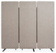 Reclaim Acoustic Room Dividers, 3-Pack, Misty Gray