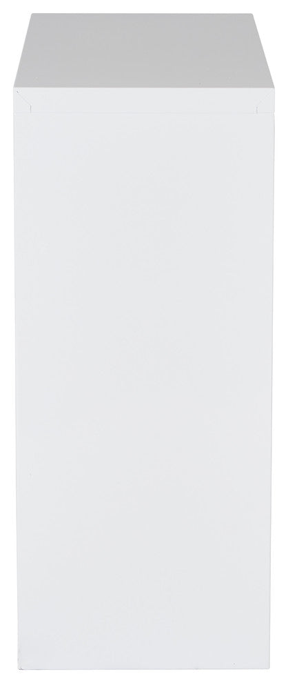 Metal Bookcase, White, Ships fully Assembled.