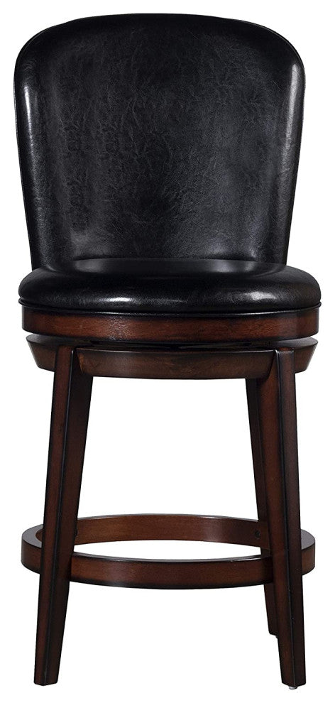 Swivel Counter Stool, Chestnut