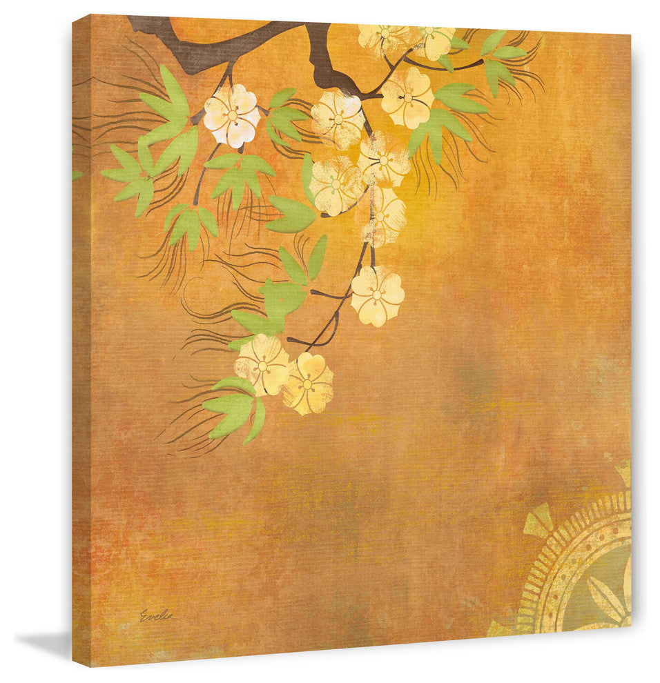 "Zen Chakra III" Painting Print on Canvas by Evelia