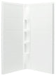 Sterling  Intrigue 39"x75" Corner Shower with Backers