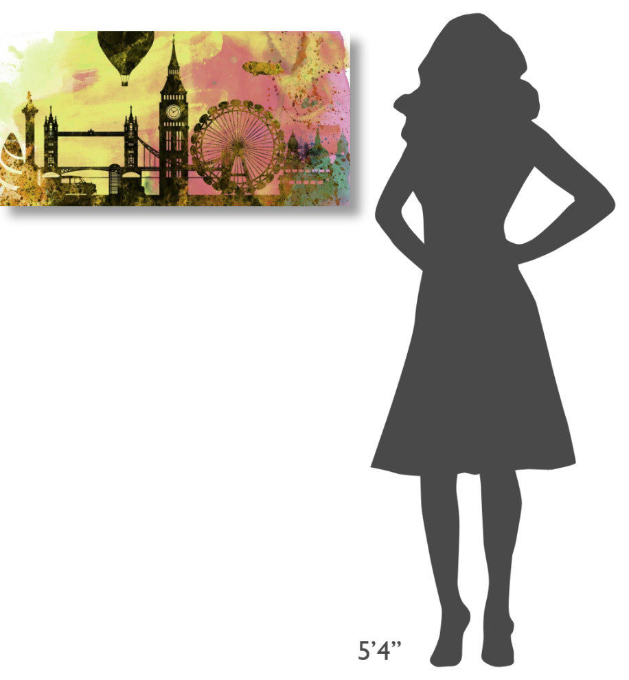 "London City Skyline" Fine Art Print