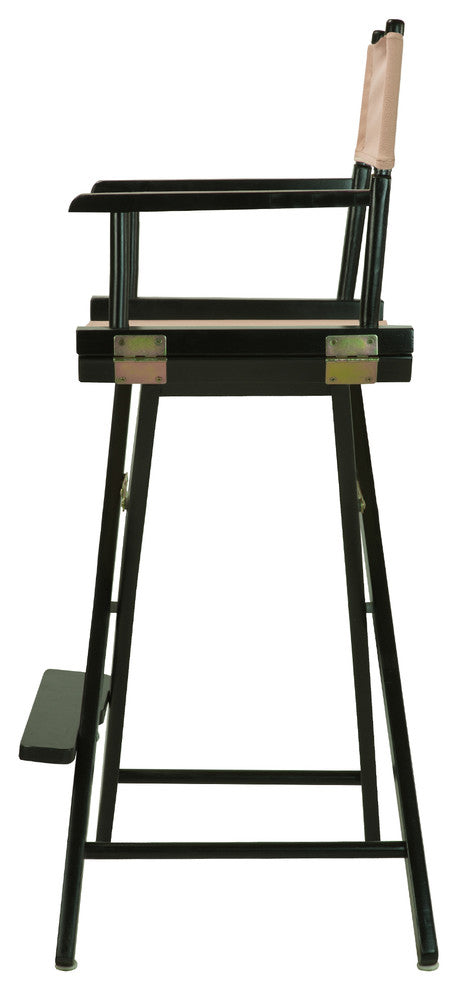 030" Director's Chair Black Frame-Tan Canvas