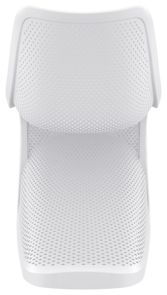 Compamia Bloom Outdoor Dining Chairs, Set of 2, White