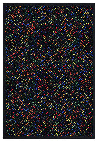 Kaleidoscope Rug, Dots Aglow, Multicolored, 7'8"x10'9"