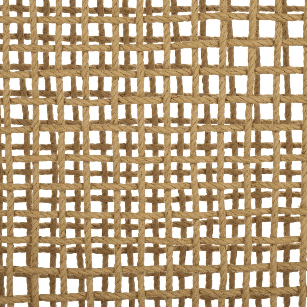 Safavieh Couture Chyanne Woven Accent Chair, Black/Natural