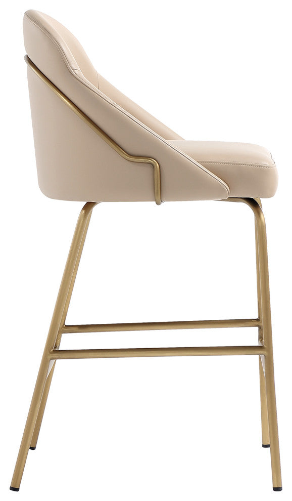 Manhattan Comfort Gracie Counter Stool, Set of 2