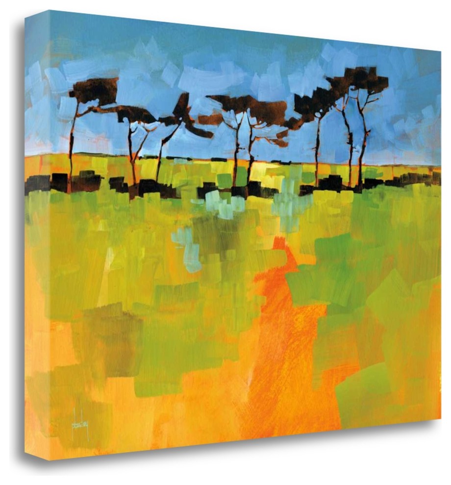 "Suffolk Scots" By Paul Bailey,Ready to Hang Giclee Print on Gallery Wrap Canvas