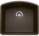 Blanco 440172 Diamond Silgranit II Single-Bowl Undermount Sink (Cafe Brown)