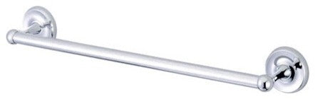 Kingston Brass 24" Towel Bar, Polished Chrome