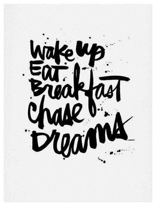 Deny Designs Kal Barteski Wake Up Art Print