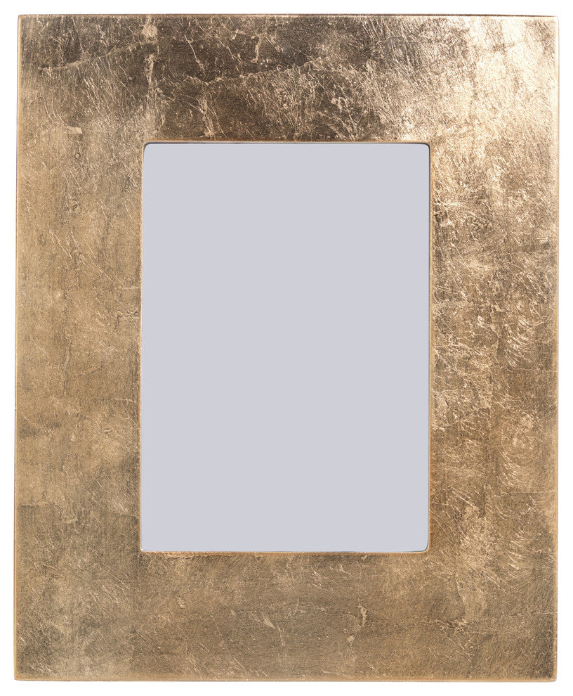 5" x 7" Photo Frame, Gold Finish With Leaf Design