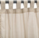 Shadow Wren Sunbrella Outdoor Single-Panel Curtain With Tabs, 84"