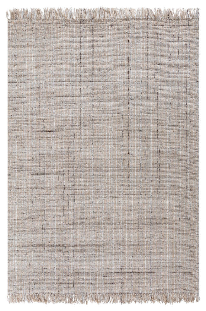 Sallisaw Tan Jute and Wool Rug, 8'x10'