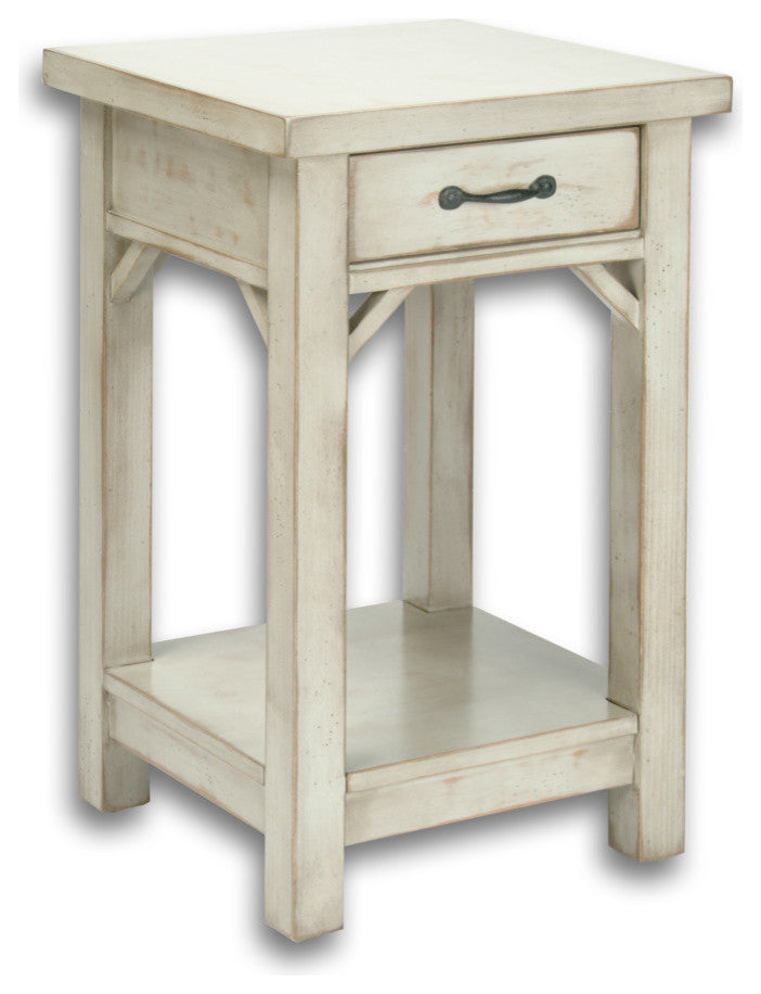 Dove Gray Cottage End Table