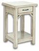 Dove Gray Cottage End Table