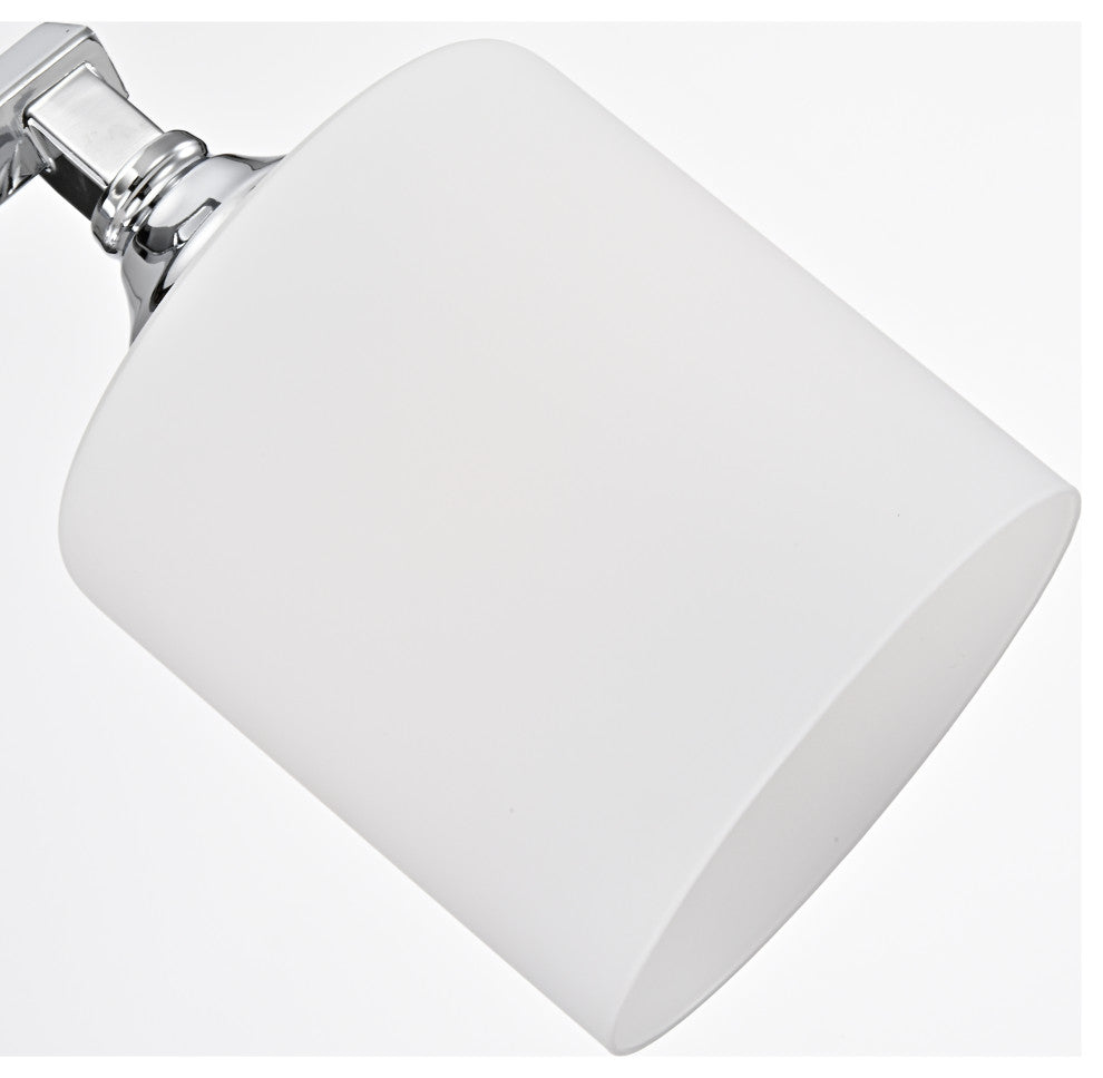 CHLOE Lighting Jane Contemporary 3-Light Bath Vanity Fixture, Chrome