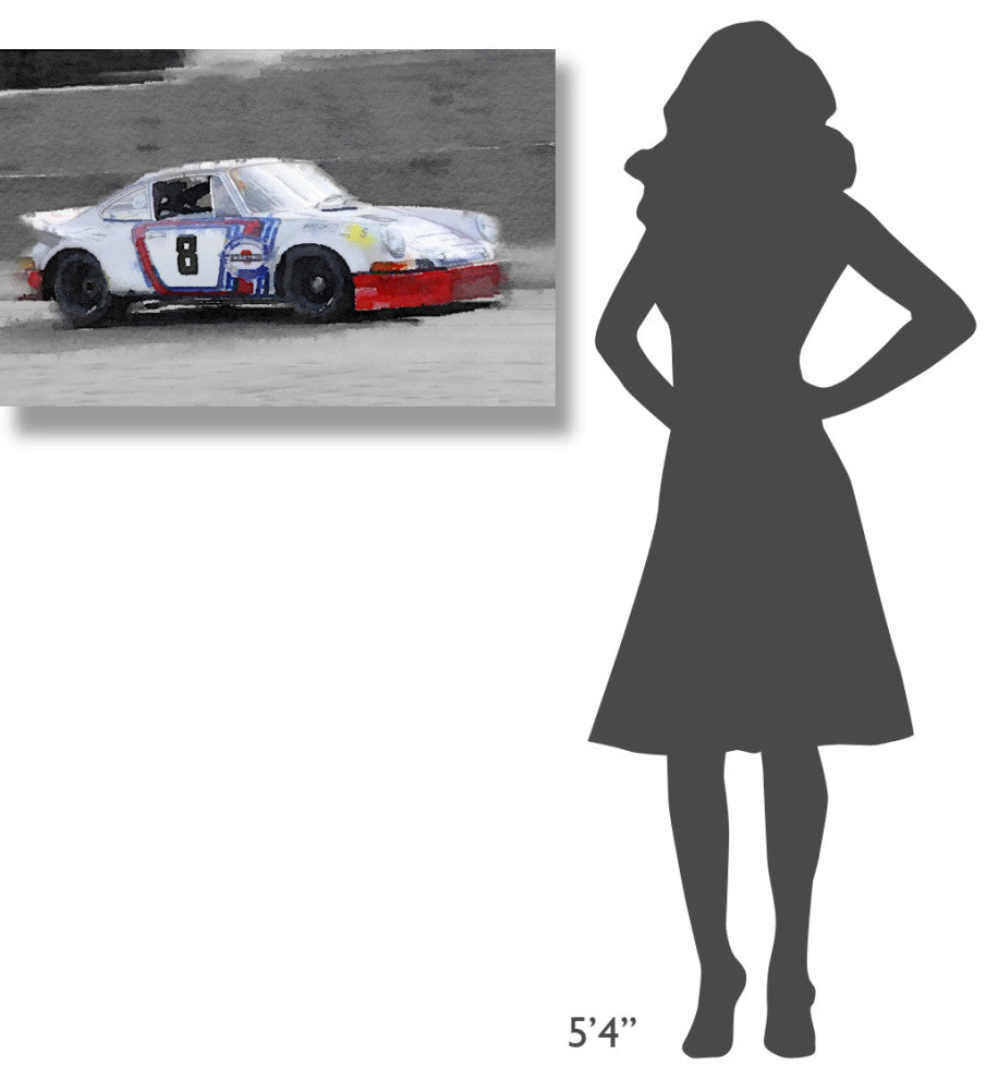 "1973 Porsche 911 Watercolor" Fine Art Print