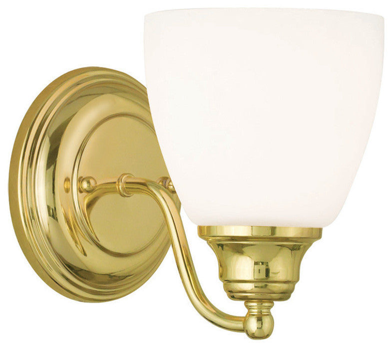 Somerville Wall Sconce, Polished Brass