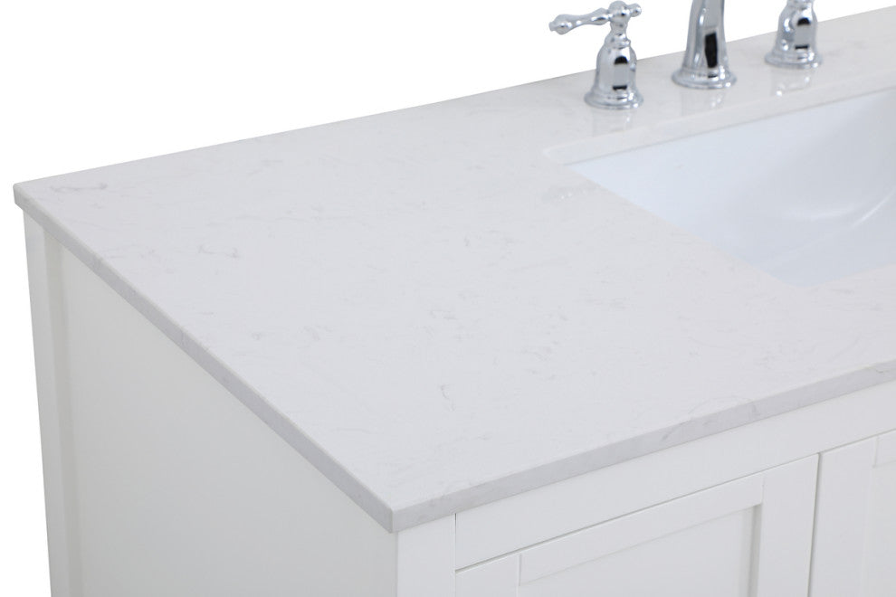 Tucker White 48" Single Sink Bathroom Vanity