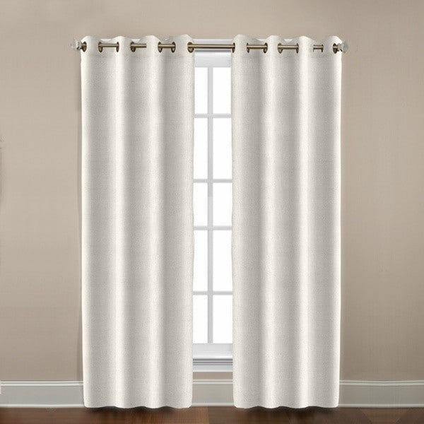 Elizabeth Grommet Top Linen Drape, Gold, 50"x108"
