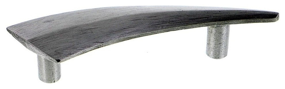 Comet Cabinet Hardware Pull, Satin Pewter