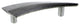Comet Cabinet Hardware Pull, Satin Pewter