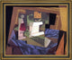 Juan Gris Unknown - 16" x 20" Framed Premium Canvas Print