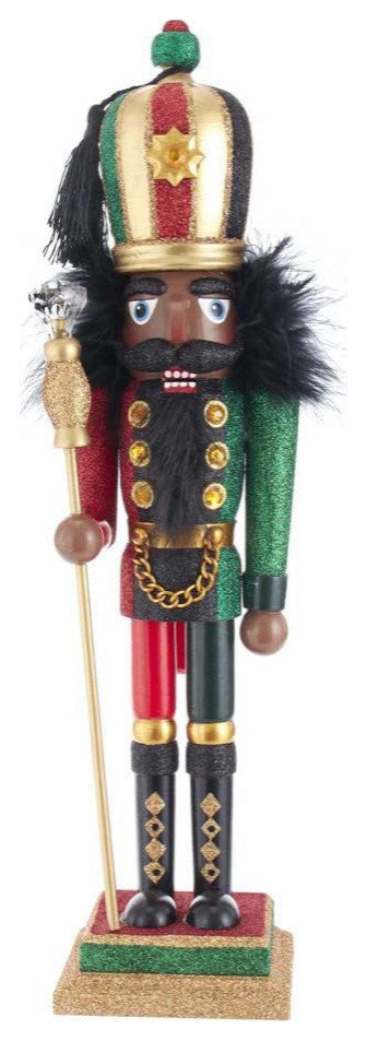 Kurt Adler 16.5" Hollywood African American Nutcracker
