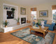 Sonesta 2003 Seafoam Shells Rug, 2'x7'6" Runner