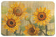 Laural Home Farmhouse Sunflowers Memory Foam Rug