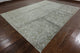 Handmade Ivory Silk Floral Hand-Knotted Oriental Rug, 9'x12'