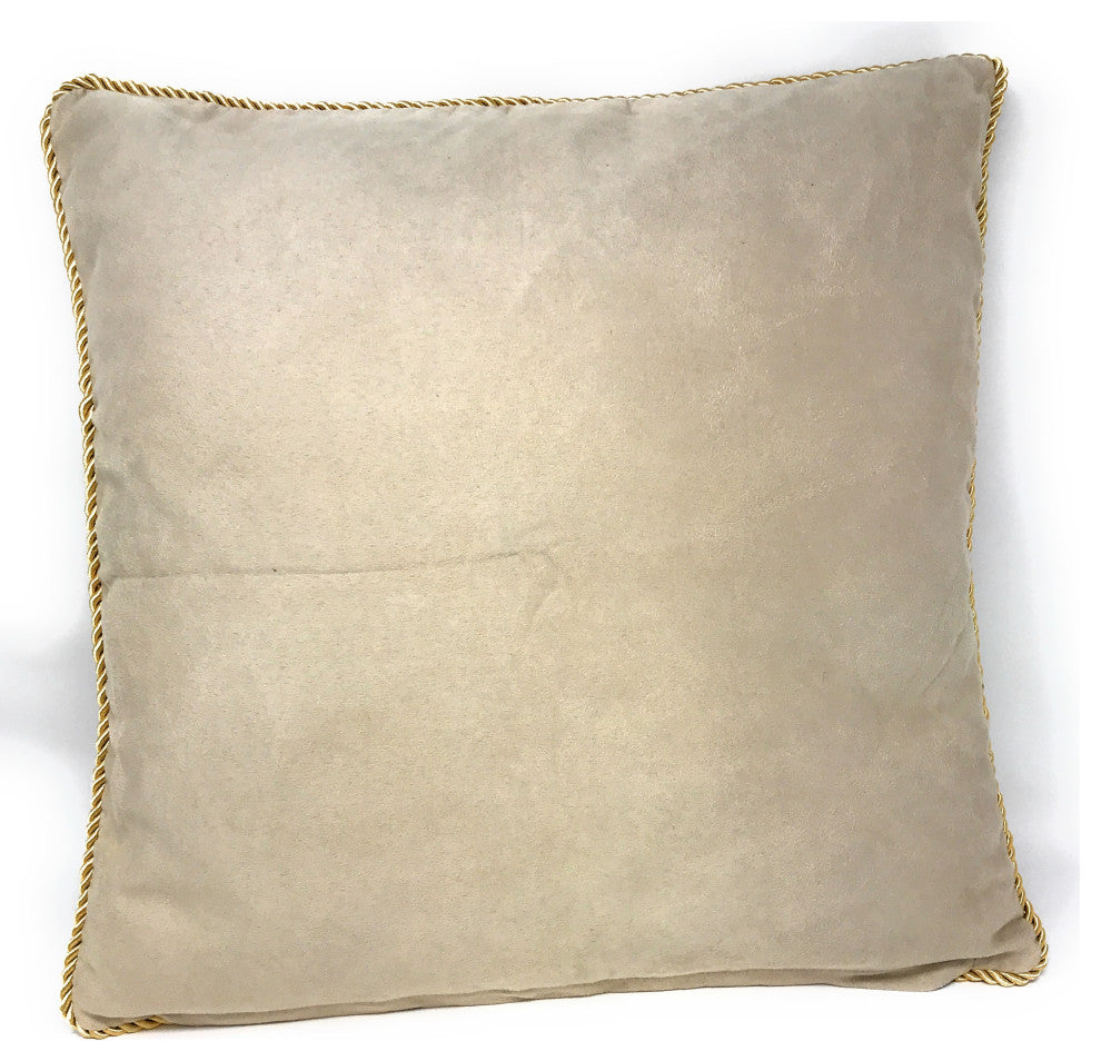 Decorative Tapestry Festive Red Yuletide Blooms Cushion Cover, 2-Piece