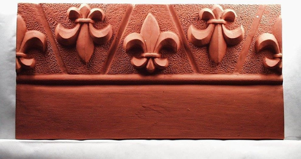 Fleur de lis Edging Stone Mold