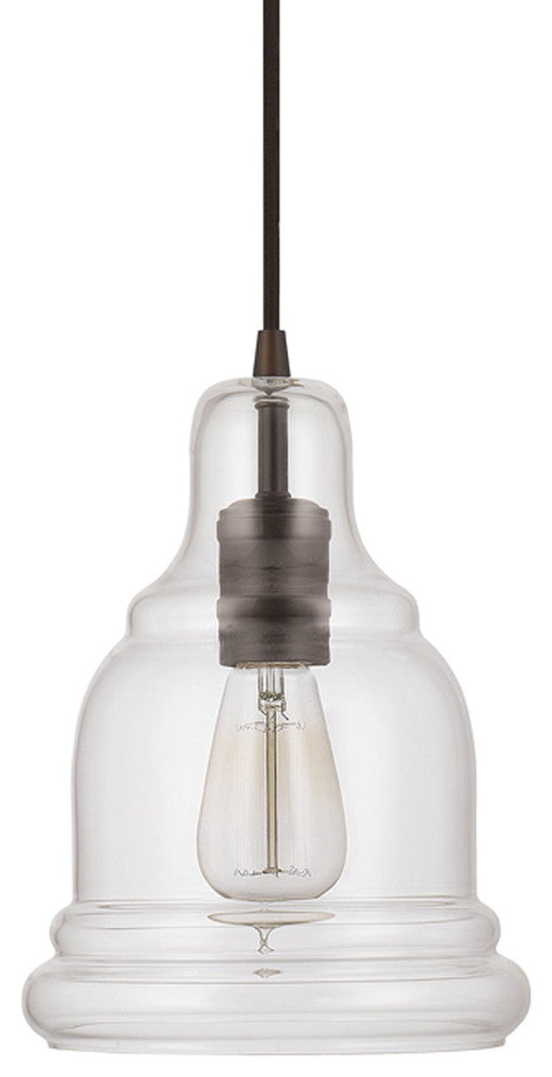 1 Light Mini-Pendant in Burnished Bronze