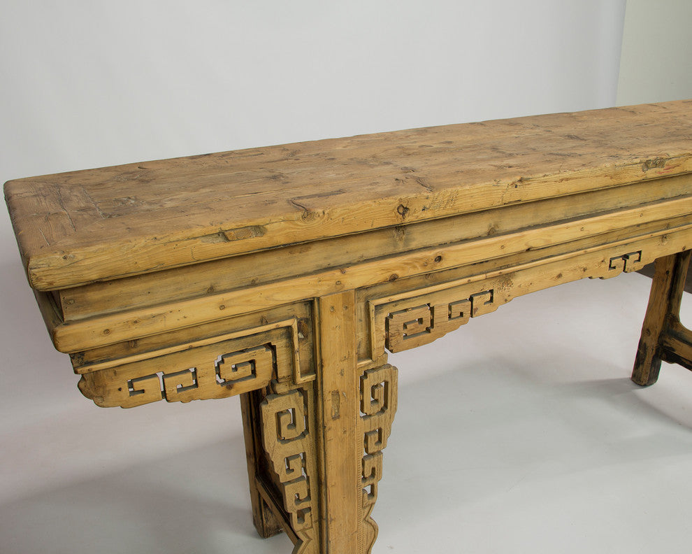 Consigned Antique Gangsu Console Table