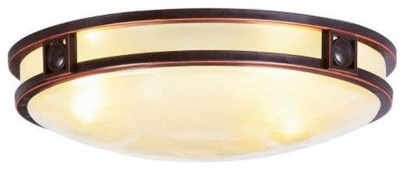 Livex Lighting 3 Light Olde Bronze Ceiling Mount - 4488-67