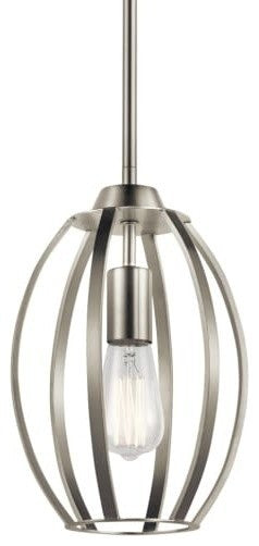 Pendant 1-Light, Brushed Nickel
