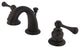 Kingston Brass Widespread Bathroom Faucet With Retail Pop-Up, Oil Rubbed Bronze