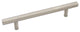 Cosmas 425-128-H-SS Stainless Steel Cabinet Euro Style Bar Pull, Set of 5