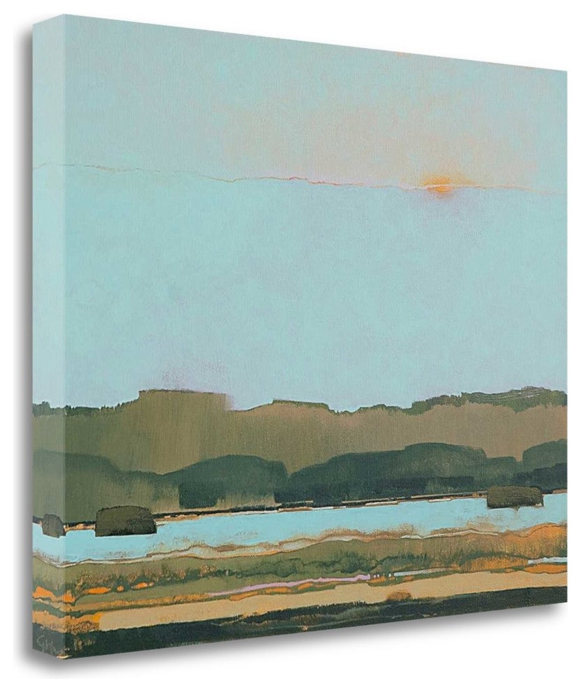 "West Of The River" By Greg Hargreaves, Giclee Print on Gallery Wrap Canvas