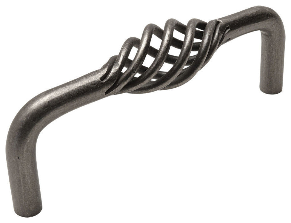 Cosmas 9992-96WN Weathered Nickel Birdcage Cabinet Pull, Set of 25