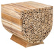 Menlo Brown Teakwood U-Shaped Accent Table by East at Main