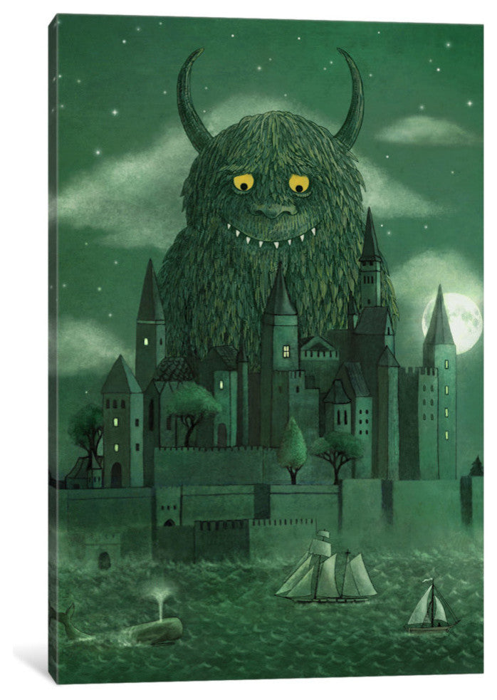 "Age Of The Giants" by Terry Fan, 18x12x1.5